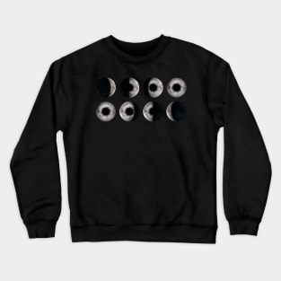 Moon Eye Phases 2 Crewneck Sweatshirt